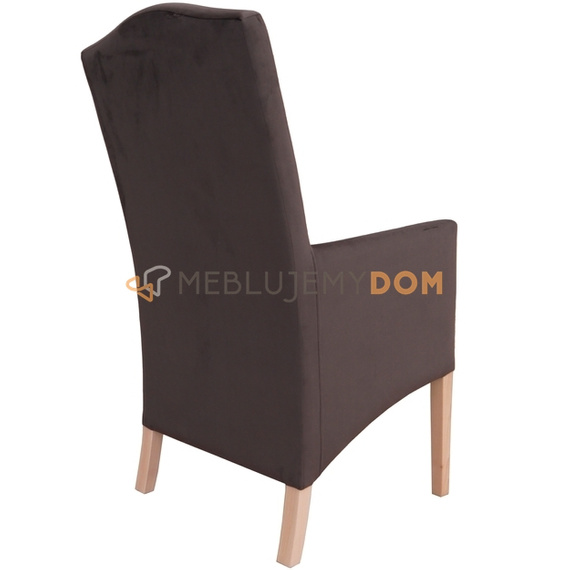 OBLIQUE LUDWIK PIK armchair with buttons 110 cm