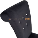 Chair MARCELO with crystals and knocker 100 cm