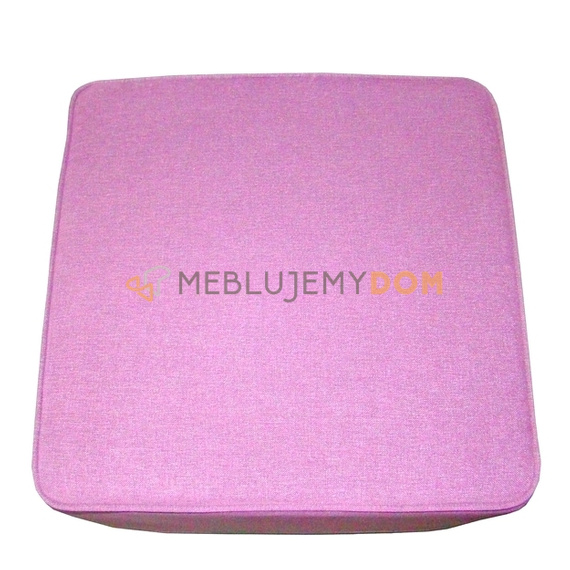 Pouf CUBE with piping 50 x 50 cm