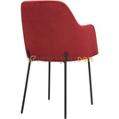 LOUISE BLACK SLIM armchair 84 cm