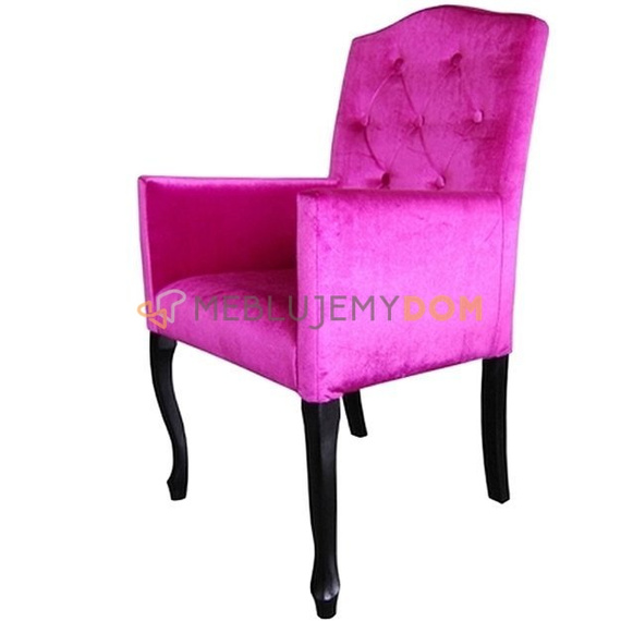 LUDWIK PIK armchair with buttons 101 cm