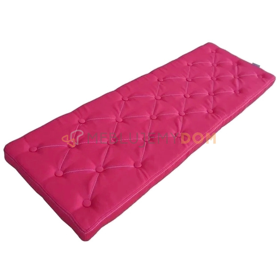 Cushion for seat SOFT PIK with contrasting thread 125 x 42 cm