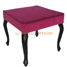 Pouf LUDWIK with piping 50 x 50 cm