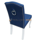 LUDWIK chair with knocker and thumbtacks 101 cm