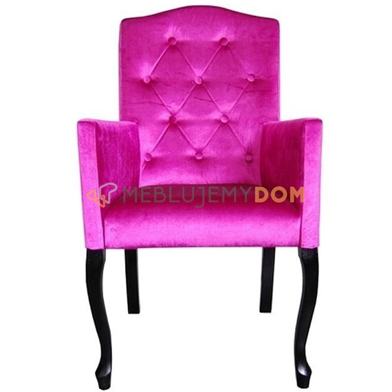 LUDWIK PIK armchair with buttons 101 cm