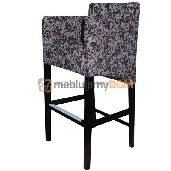 Bar stool OWEN OBLIQUE PIK with buttons 118 cm