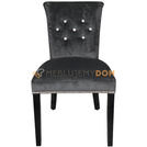 MICHELLE chair with crystals, thumbtacks and knocker 87 cm