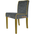 NARROW chair with piping 84 cm