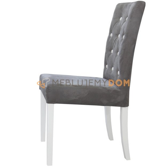 NARROW PIK chair with contrasting buttons 98 cm