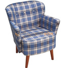 KLUBOWY armchair with armrests 80 cm