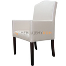 NARROW armchair with a rounded backrest 101 cm