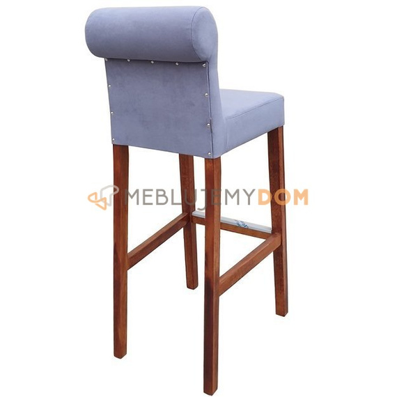 Bar stool NARROW PIK with buttons and roller 106 cm