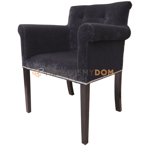 Armchair LAURENCE with thumbtacks 86 cm