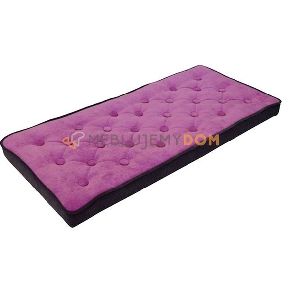 Cushion for seat SOFT PIK Multicolor with piping 120 x 50 cm