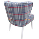 CLUB PIK armchair with buttons 79 cm
