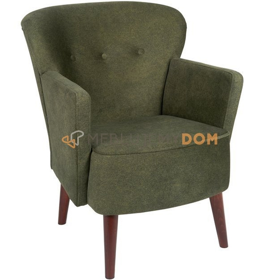KLUBOWY armchair with armrests 80 cm