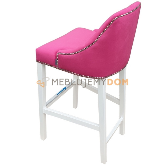 Bar stool DAFFY with thumbtacks 110 cm