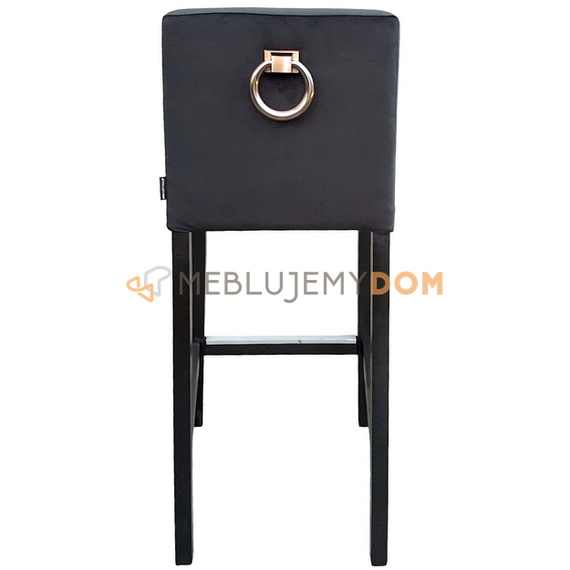 Bar stool NARROW with copper knocker 93 cm