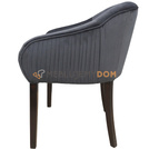 CAPRI armchair with ruffles 81 cm