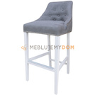 Bar stool DAFFY PIK with thumbtacks and knocker 110 cm