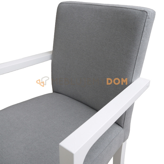 NARROW chair with wooden armrests 84 cm