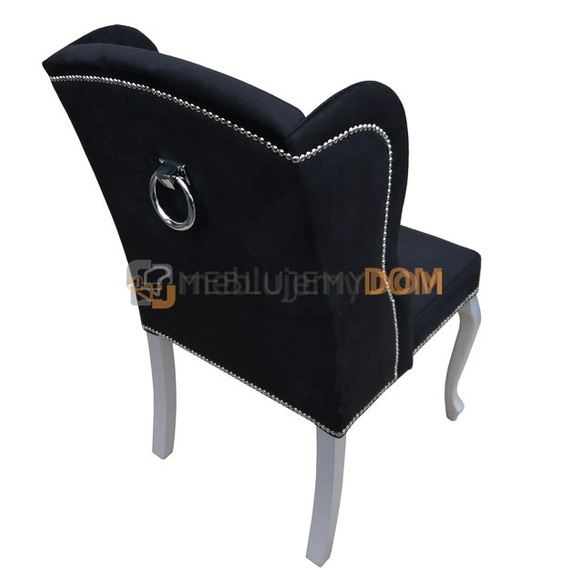 USZAK PIK chair with crystals and thumbtacks 98 cm