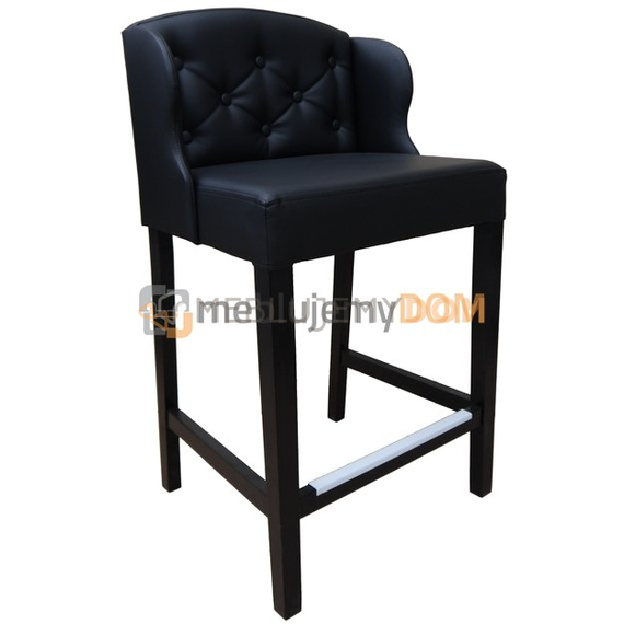 Bar stool USZAK PIK with buttons 107 cm