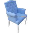 LANCASTER armchair with crystals 101 cm