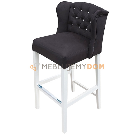 Bar stool MATEO PIK with crystals 110 cm
