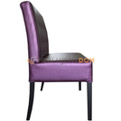 Upholstered bench CINDY PIK Square 98 cm