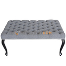 Pouf CHESTERFIELD with thumbtacks 97 x 50 cm