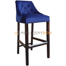 Bar stool DAFFY PIK with piping 110 cm