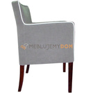 SIMPLE armchair with piping 84 cm