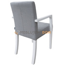 NARROW chair with wooden armrests 84 cm