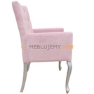 LUDWIK PIK armchair with crystals 98 cm