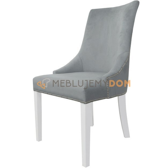 DAFFY chair with thumbtacks and knocker 98 cm