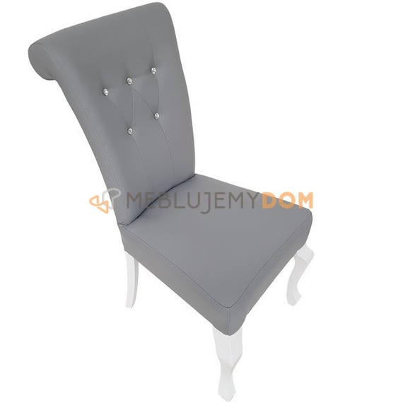 Chair TIZIANO with crystals and knocker 100 cm