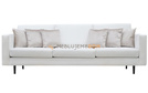 3-seater sofa WINSTON with pillows