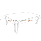 Table ASPEN 150 x 60 cm