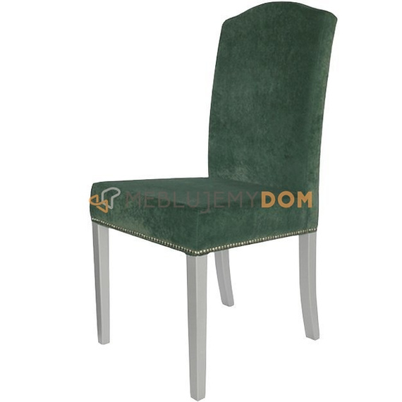 LUDWIK chair with thumbtacks and knocker 101 cm