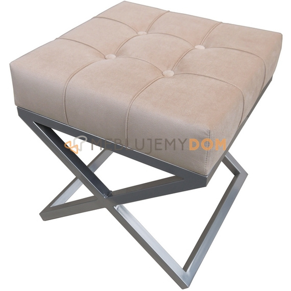 Pouf FELIX 4-PIK Square with buttons 45 x 45 cm