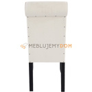 LUDWIK chair with piping and roller 101 cm