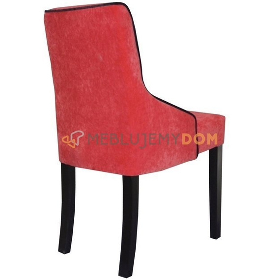 DONALD PIK chair with buttons and piping 88 cm