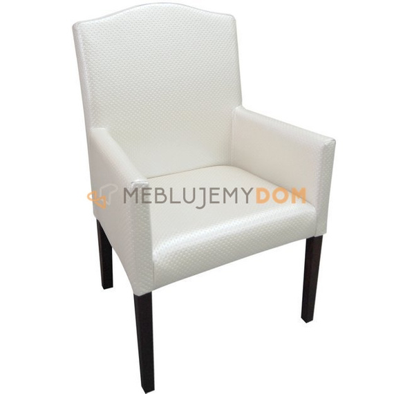 NARROW armchair with a rounded backrest 101 cm