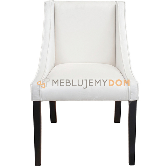 LOVELY chair with black thumbtacks and knocker 85 cm