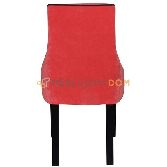 DONALD PIK chair with buttons and piping 88 cm