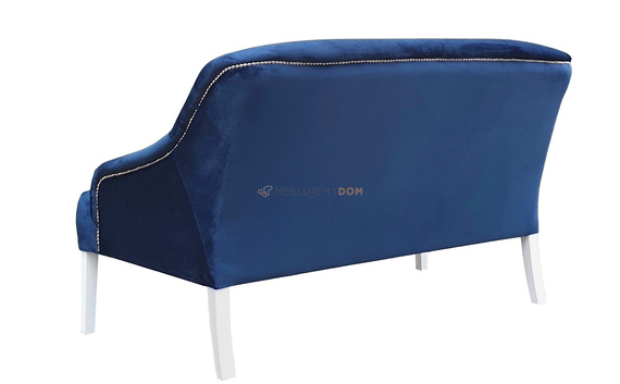 2-seater sofa BALTIMORE with thumbtacks