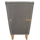 USZAK PIK Square armchair with thumbtacks