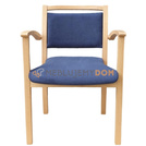 Stacking chair DANILO with armrests 82 cm