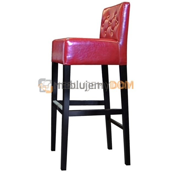 Bar stool SIMPLE PIK with buttons 113 cm